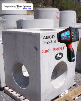 Handheld Printing for Precast Concrete
