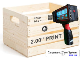 Handheld Inkjet Printer for Wooden Crates