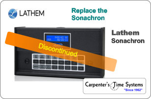 Lathem Sonachron Bell Timer Replacement with the TimeWorkz Signals device