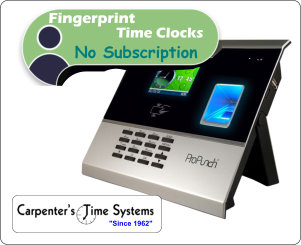Fingerprint Time Clock No Subscription