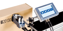 InLine TIJ Barcode and Graphics InkJet Printer, with time and date stamps