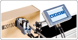 Industrial InkJet Printers for automatic inline Product and Case Marking
