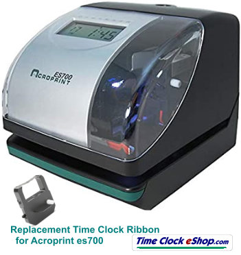 Replacement Acroprint Ribbon es700 Replacement Acroprint Ribbon es700
