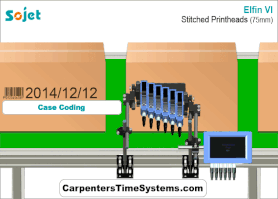 Case Coding -Industrial InkJet Printer Coder. Case Coding - Industrial InkJet Printer Coder