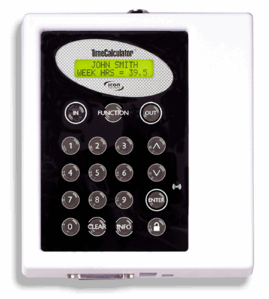 Icon Time Systems PIN Entry Time Clock System