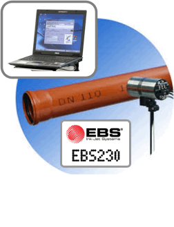 EBS230 Inkjet Coder System for Pipe & Tube Printing