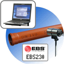 EBS230 Inkjet Coder System for Pipe & Tube Printing EBS230 Inkjet Coder System for Pipe & Tube Printing