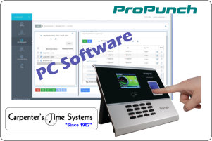 Acroprint ProPunch Fingerprint Time Clock No Subscription