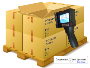 Carton Case Coding Handheld Inkjet Printer