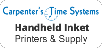 Handheld Inkjet Printer Supply at Carpenter's Time Systems