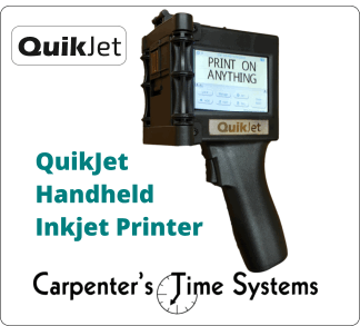 Handheld Inkjet Printer QuikJet Label Maker