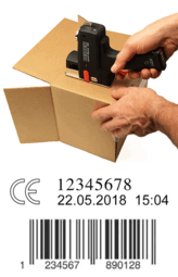 Handheld Barcode and Graphics InkJet Printer
