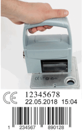 Handheld InkJet Printer Graphics on Metal Handheld InkJet Printer Graphics on Metal