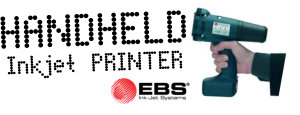 HandHeld InkJet Printer for Raw Materials Manufacturing