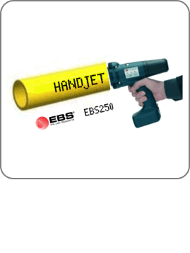 Handjet EBS250 Pipe & Tube Handheld Inkjet Printer Handjet EBS250 Pipe & Tube Handheld Inkjet Printer