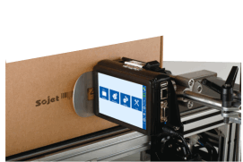 stand-alone InLine InkJet Coding Printer on Cardboard Boxes