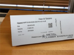 Aluminum Metal Laser Engraver Product Part Numbers Aluminum Metal Laser Engraver Product Part Numbers