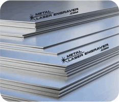 Laser Engraving on Bare Aluminum Sheet Metal Laser Engraving on Bare Aluminum Sheet Metal