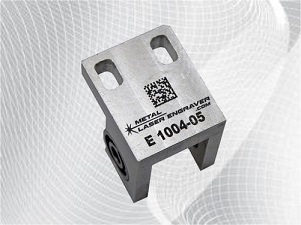 Laser Etching Aluminum with 2D Data Matrix Barcodes Laser Etching Aluminum with 2D Data Matrix Barcodes