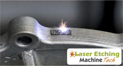 Laser Marking a Datamatrix Barcode on Automotive Parts