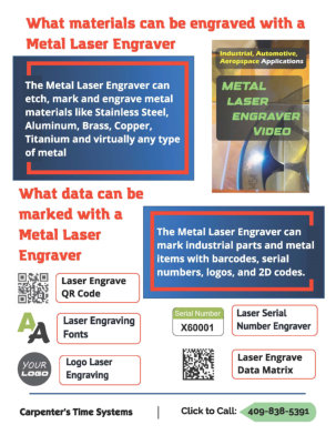 Metal Laser Engraver Materials