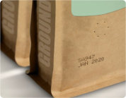 Food Packaging Date Code Printing with Linx 10 Inkjet Coder
