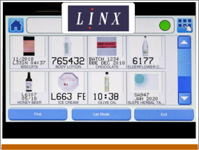 Linx 10 Inkjet Coder Touchscreen - Inkjet Coding via Product Image