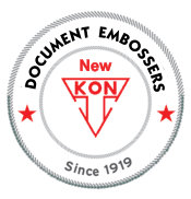 New Kon Document SecureSeal Embosser Logo New Kon Document SecureSeal Embosser Logo