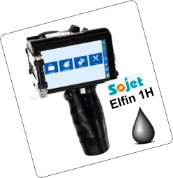 ELFIN 1H Handheld InkJet Marking Coder Printer by SoJet ELFIN 1H Handheld InkJet Marking Coder Printer by SoJet