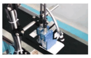 SoJet Elfin2 InLine InkJet Printing Employee Badges Downfiring Setup SoJet Elfin2 InLine InkJet Printing Employee Badges Downfiring Setup