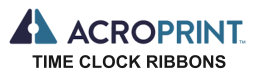 Acroprint AP150RR4 Time Clock Ribbon – Replacement 200106002 – Fits AP125, AP150, AP15AR4, AP150NR4 – USA