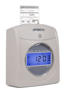 UPunch Time Clock with Calculating Time Cards