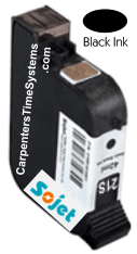 Replacement Versatile Black 21S InkJet Cartridge for SoJet Elfin 1H Printer - Performs on Porous Substrates